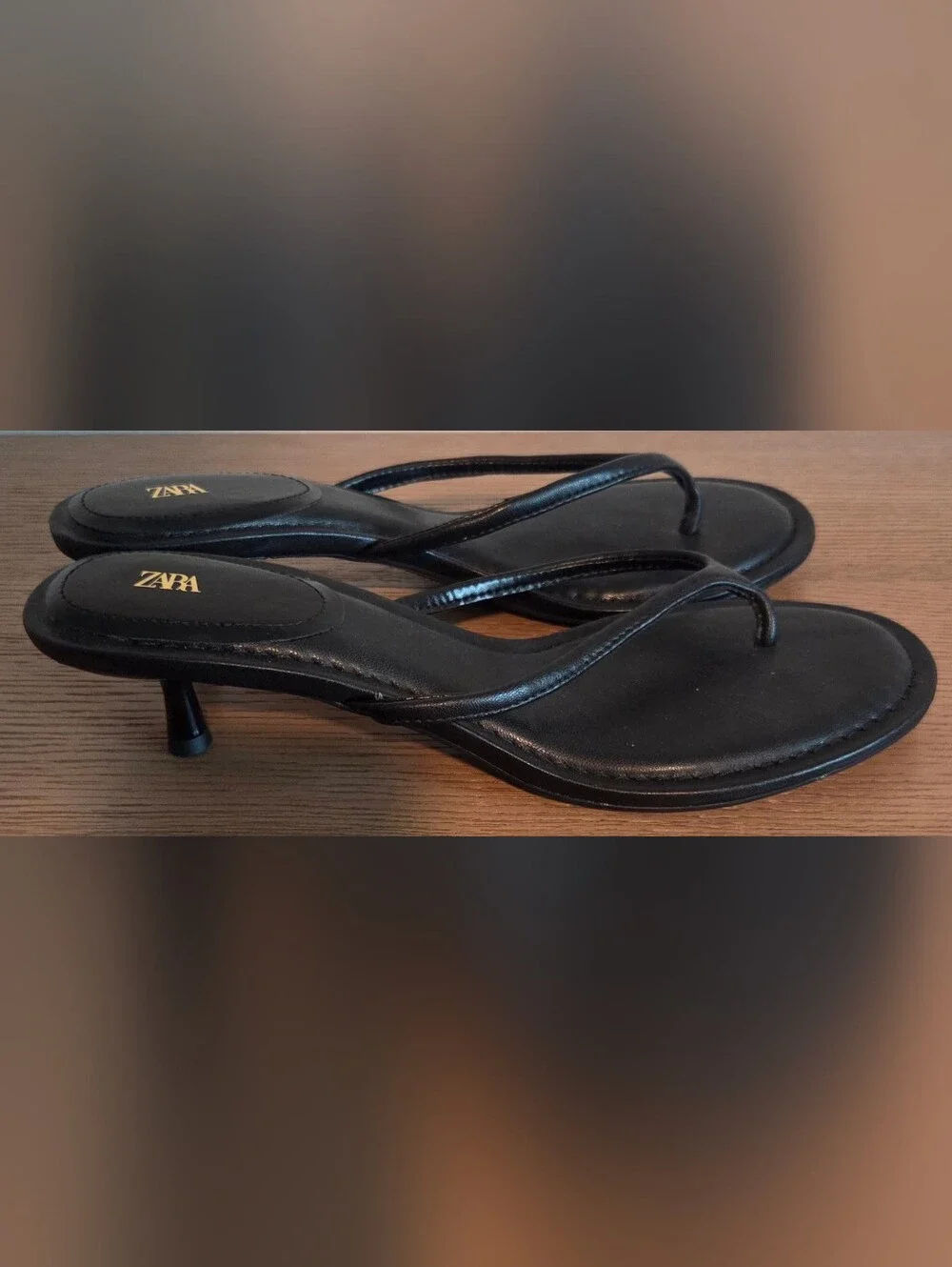 ZARA Black Sandals - Picture 2 of 2